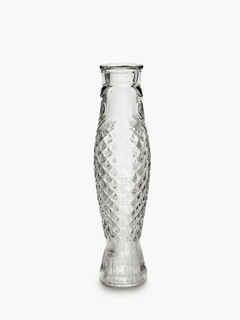 Fish & Fish Bottle, Clear
