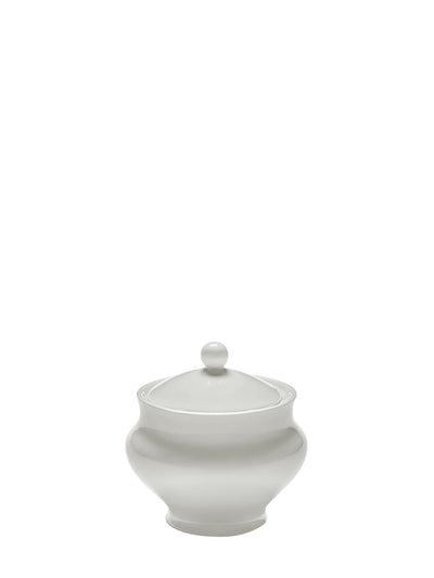 Sugar bowl with a lid Perle Fine, white