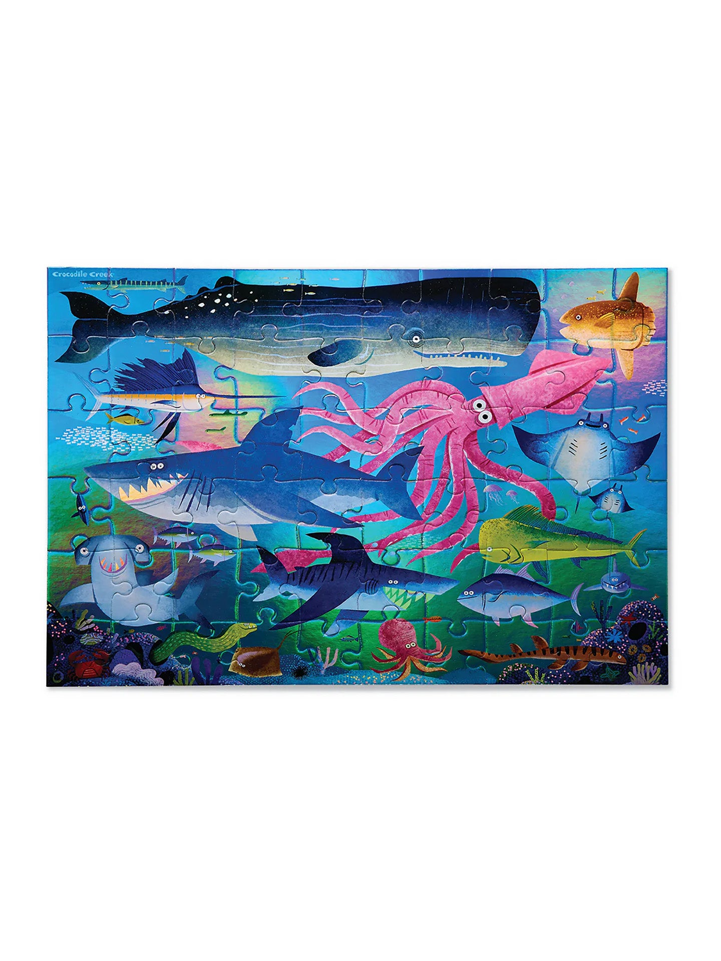 Shimmering Sharks Holographic Puzzle (60pc)