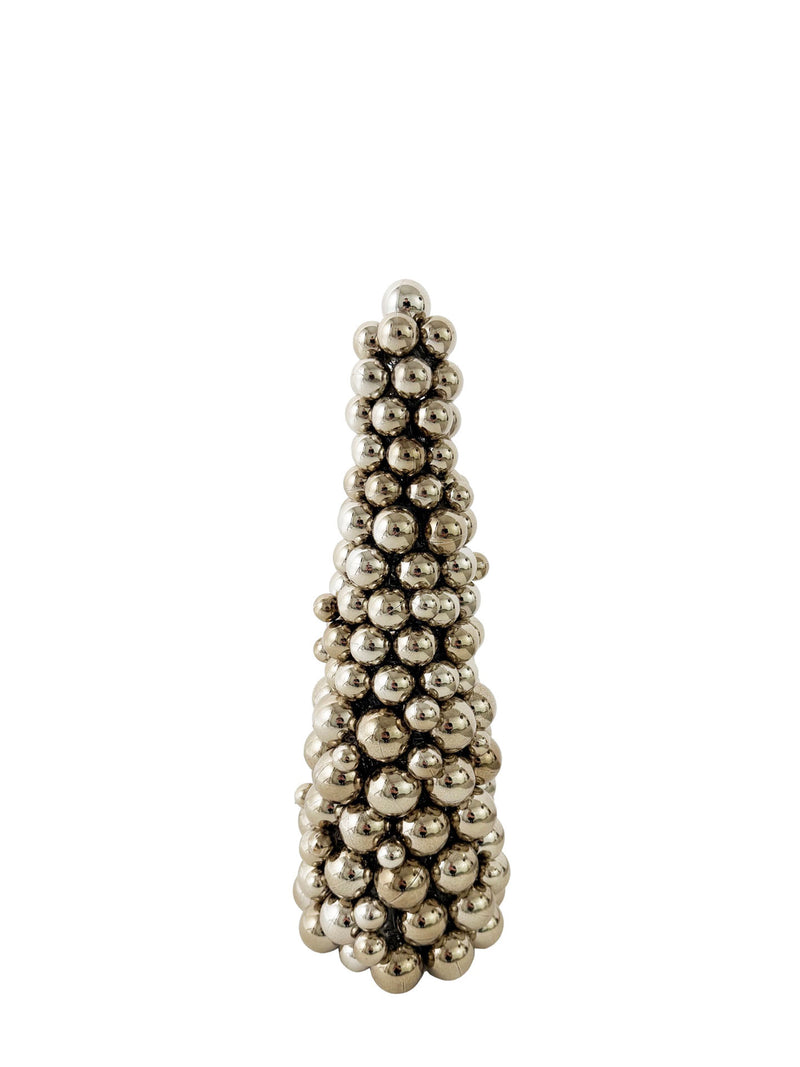 Bauble tree, dark silver (49 cm)