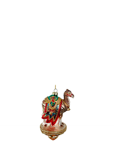 Camel glass ornament (14 cm)