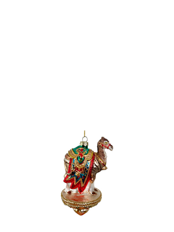 Camel glass ornament (14 cm)