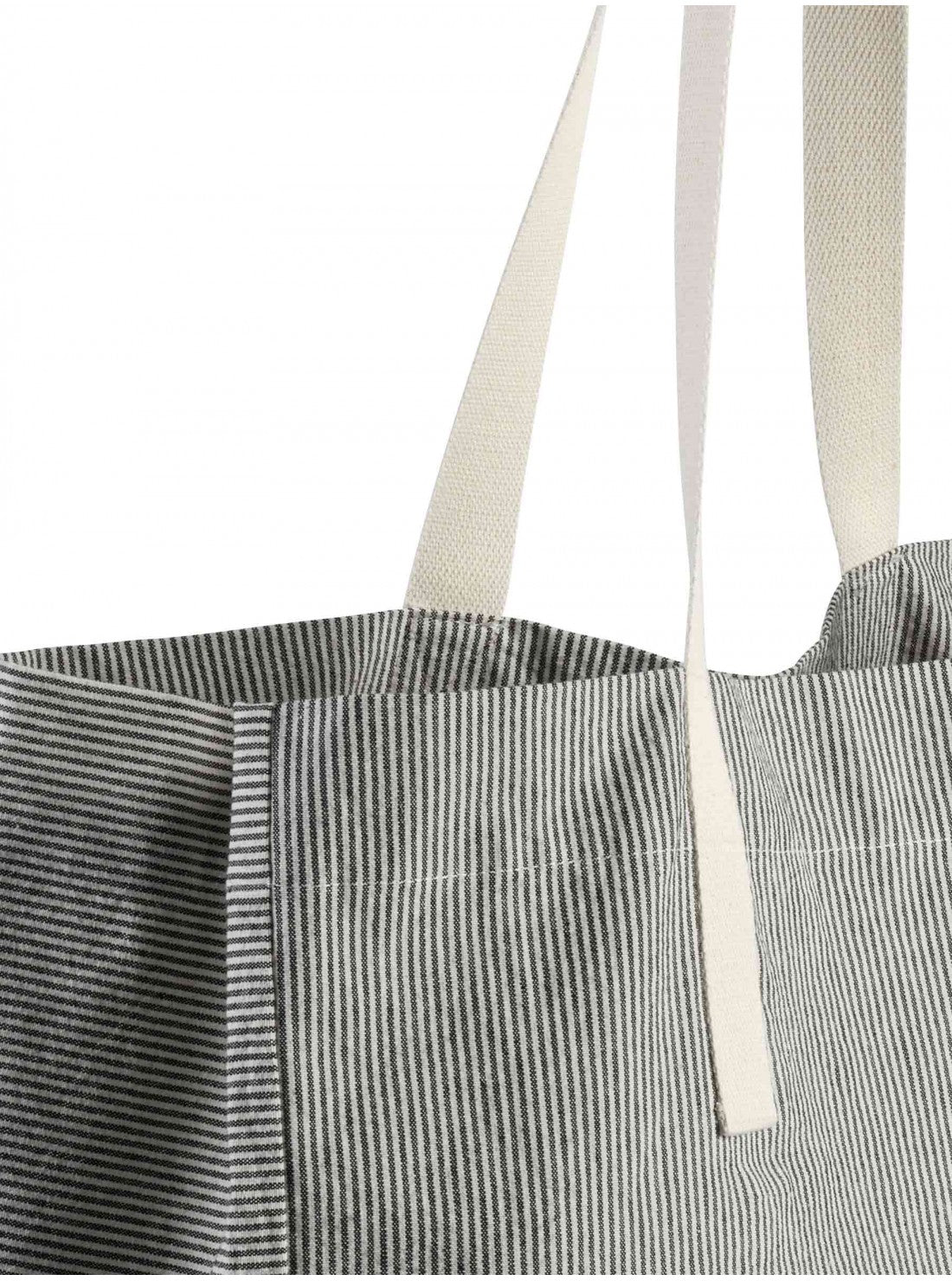 SHOPPING BAG, fine stripe