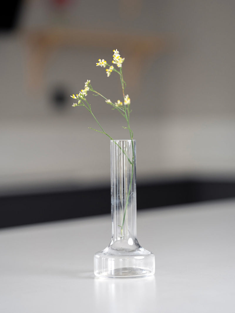 Kolonn blank glass vase, medium (18 cm)