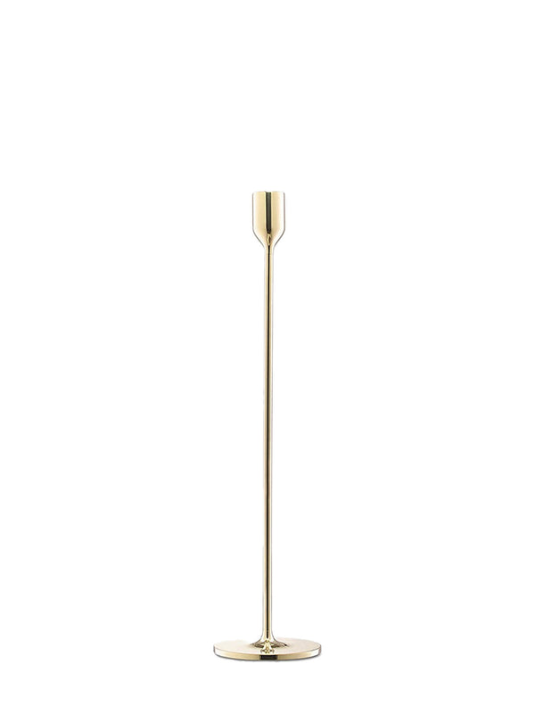 Nattlight large candlestick, brass