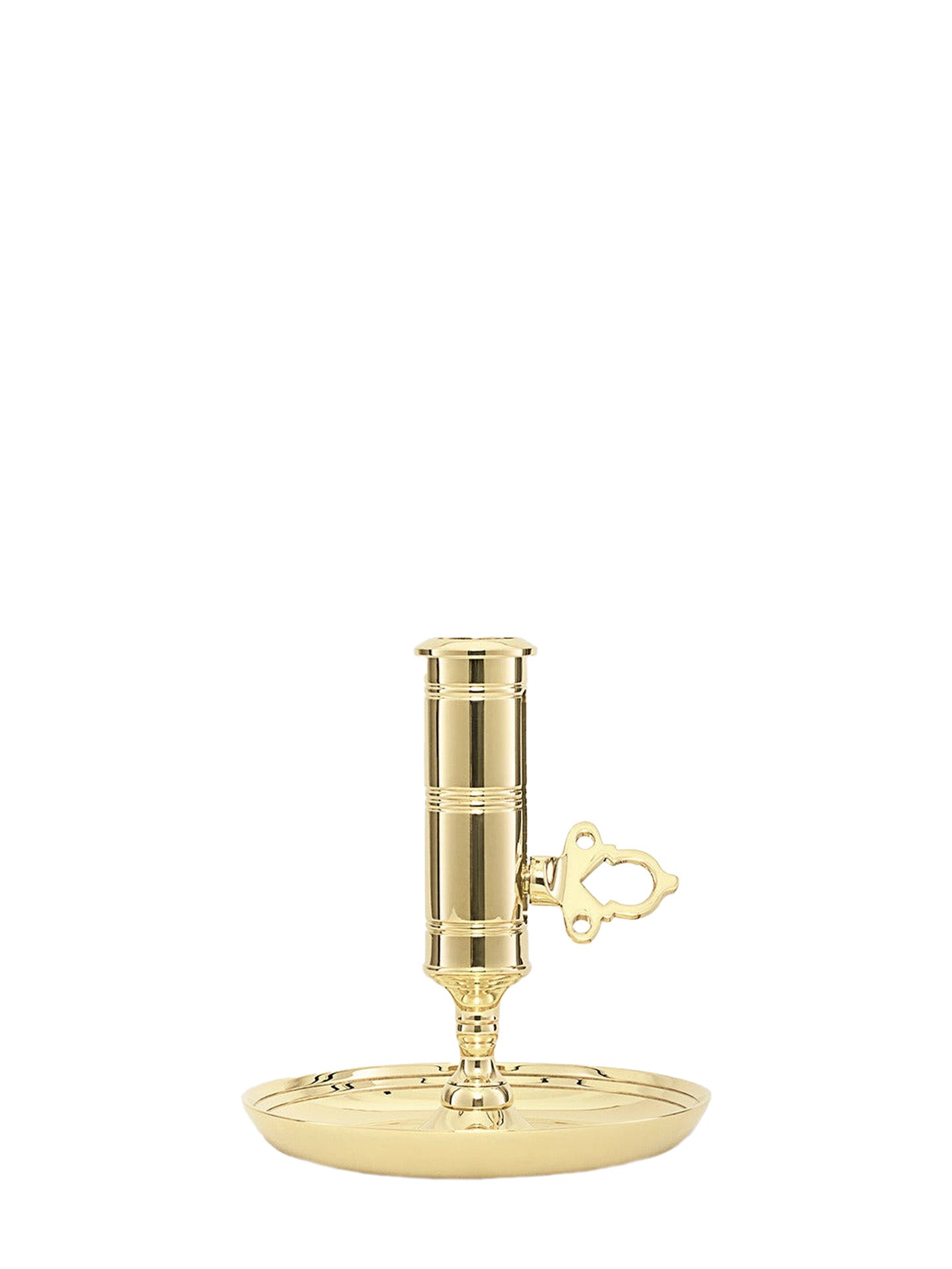Office candlestick, brass
