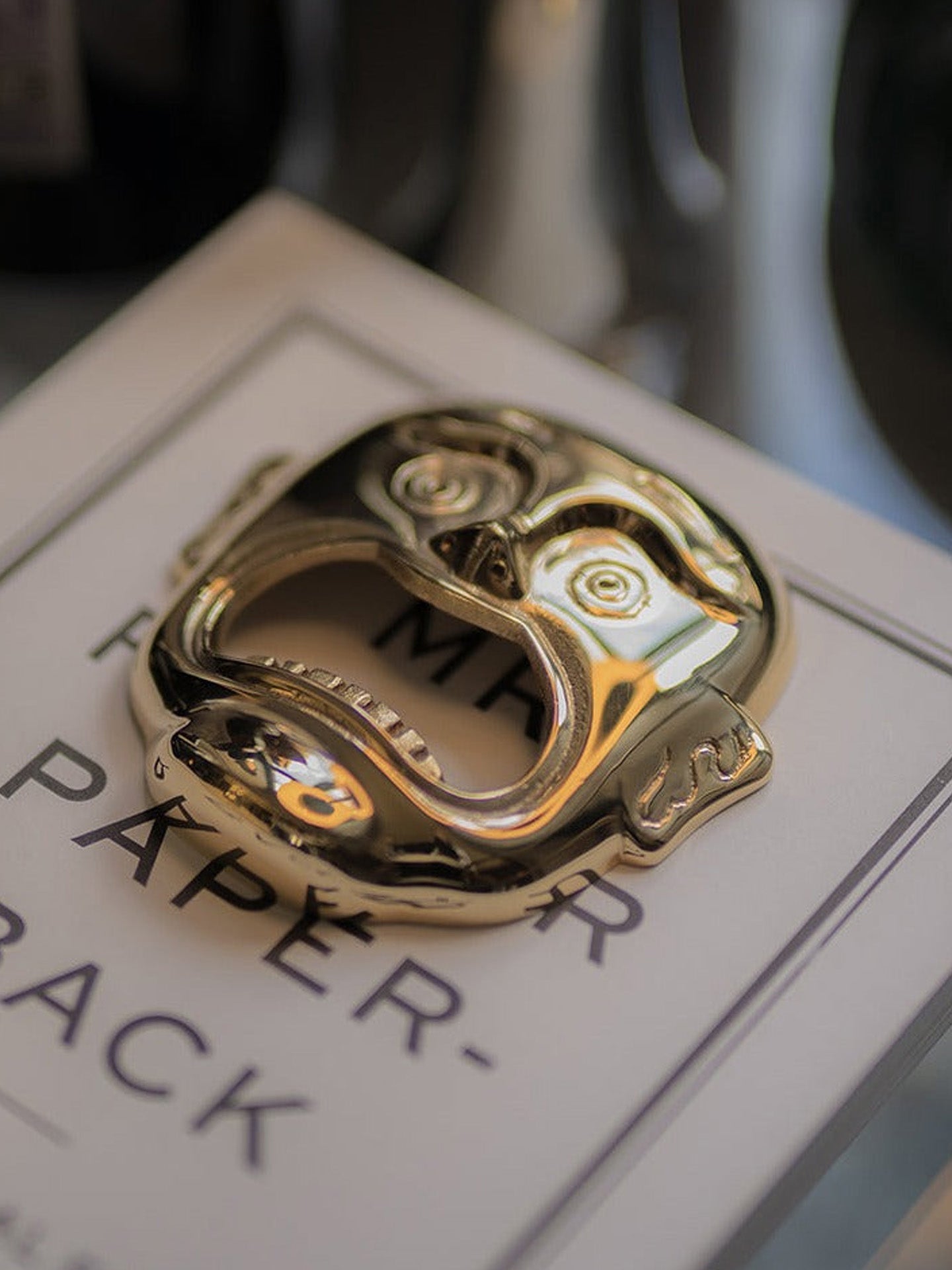 Open Sesame opener, brass