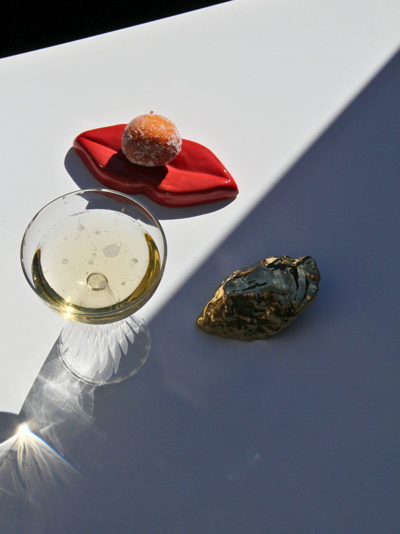 Oyster shell opener, brass