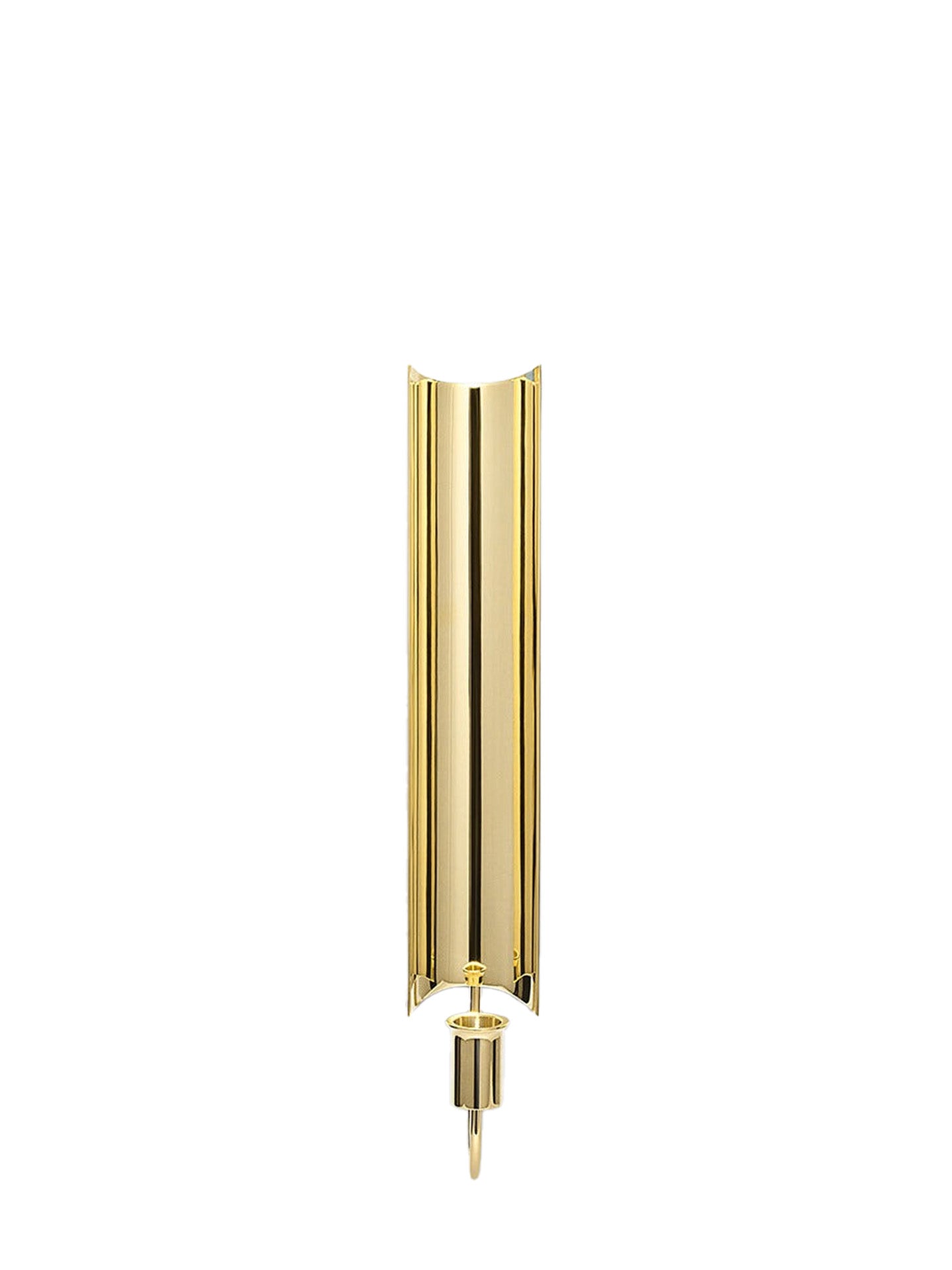 Reflex sconce, brass