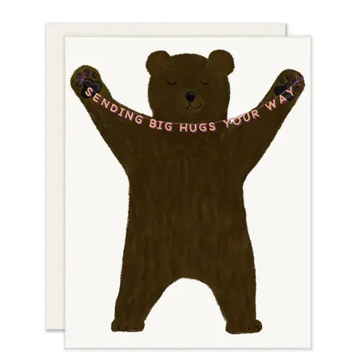 Bear Hugs friendship card