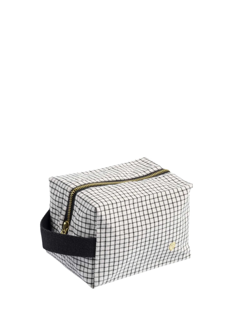 Small Gustave cube pouch, grid