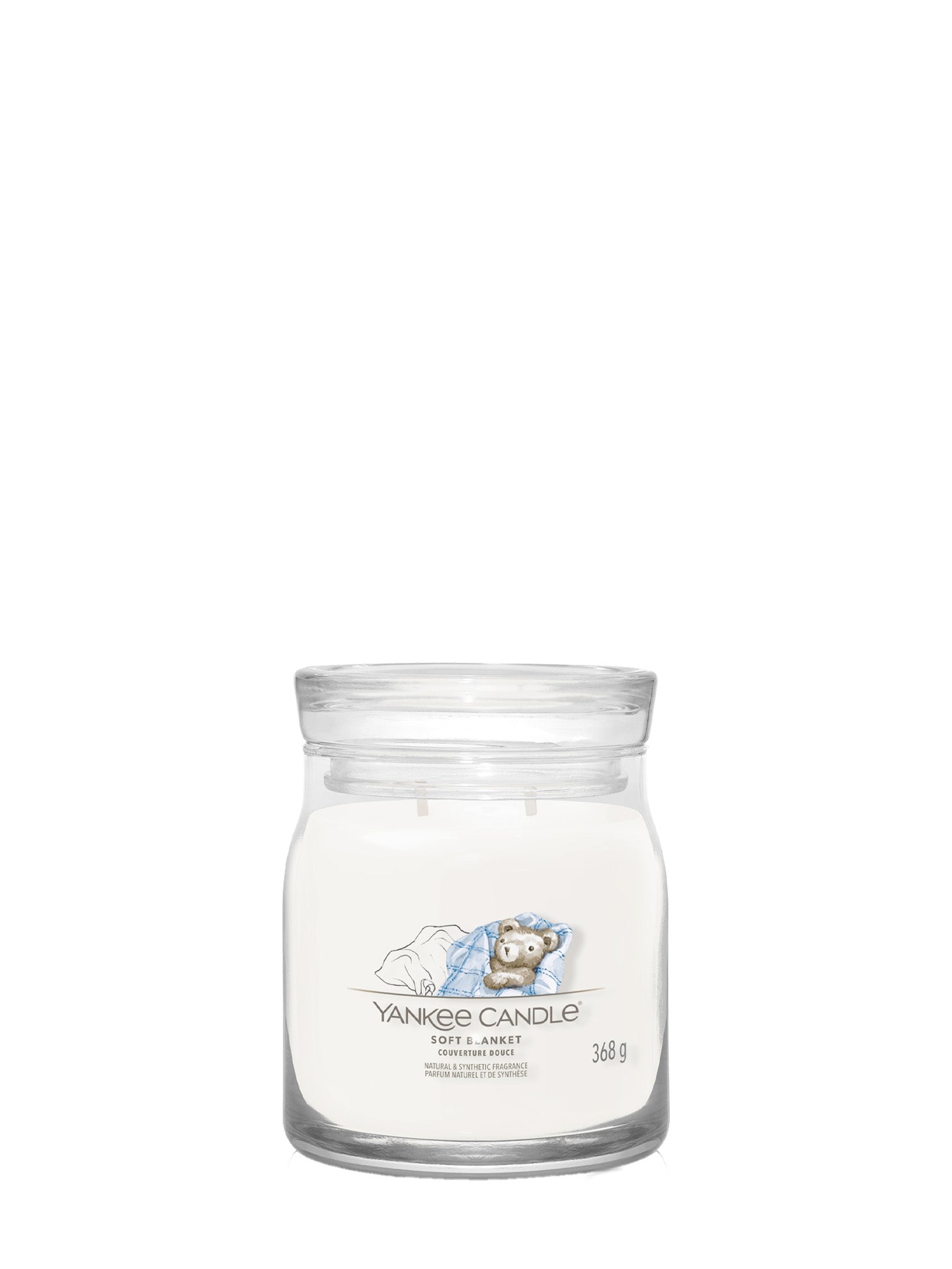 Soft blanket signature jar, medium