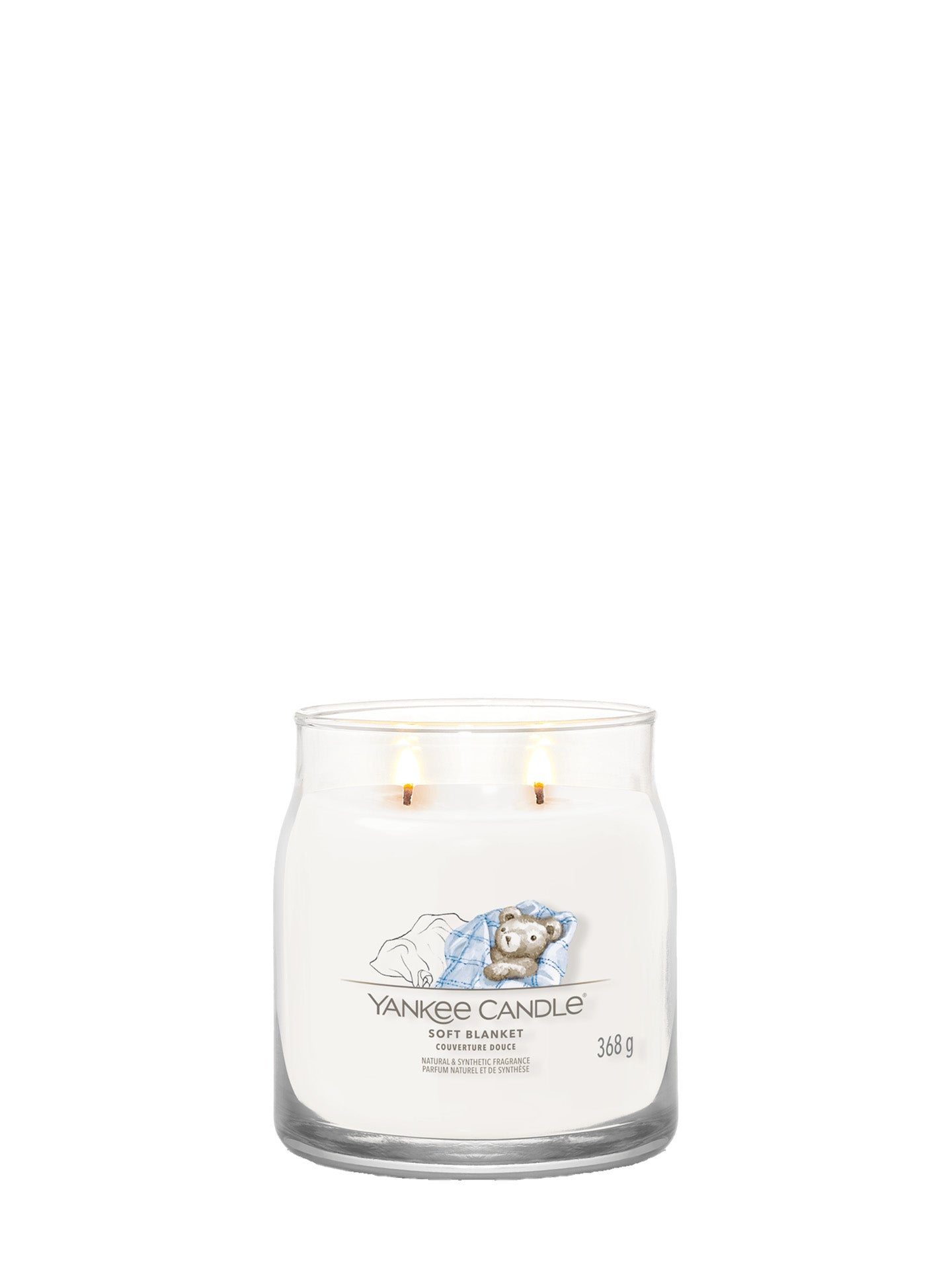 Soft blanket signature jar, medium