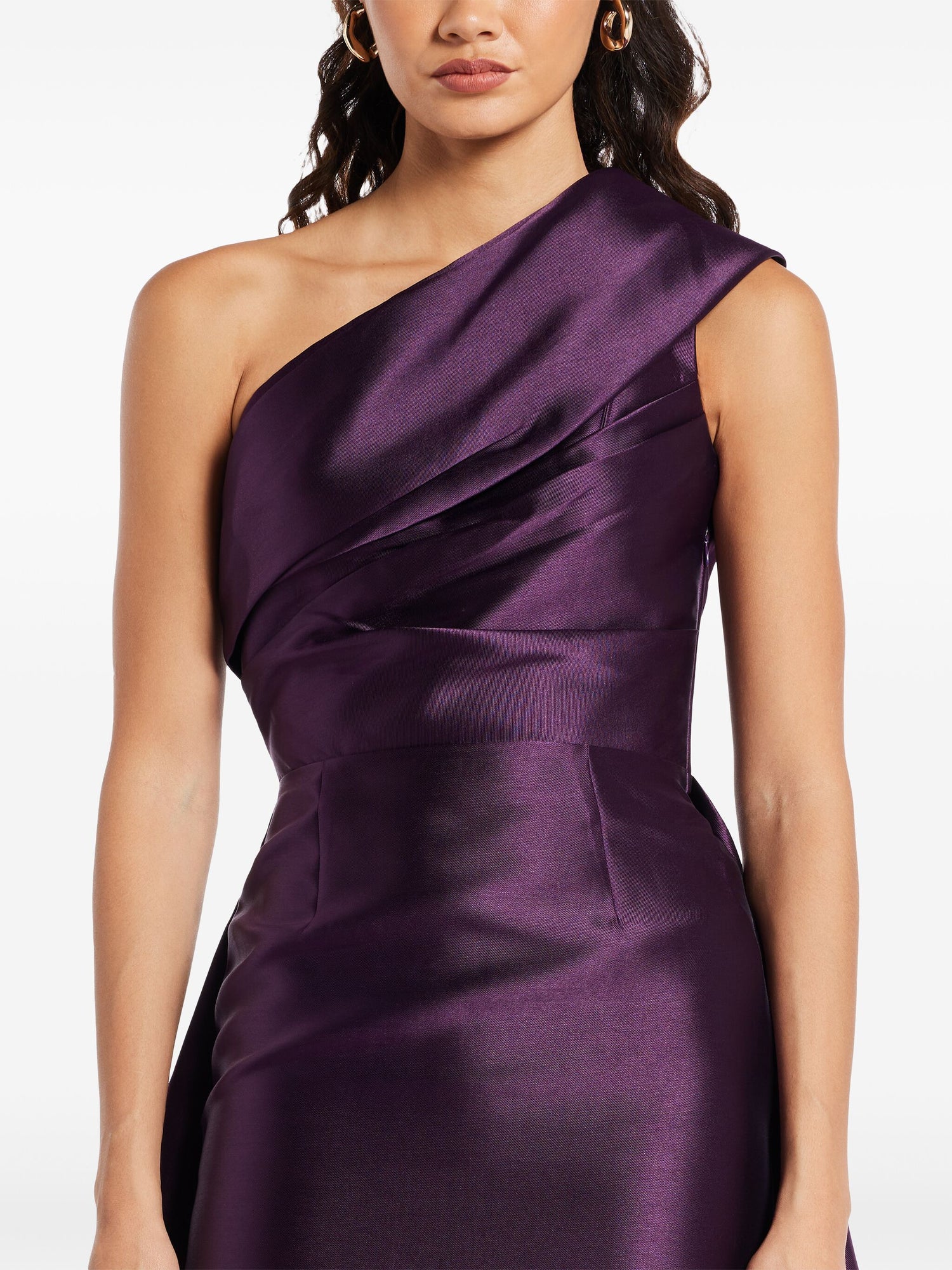 ALBA MAXI DRESS, aubergine