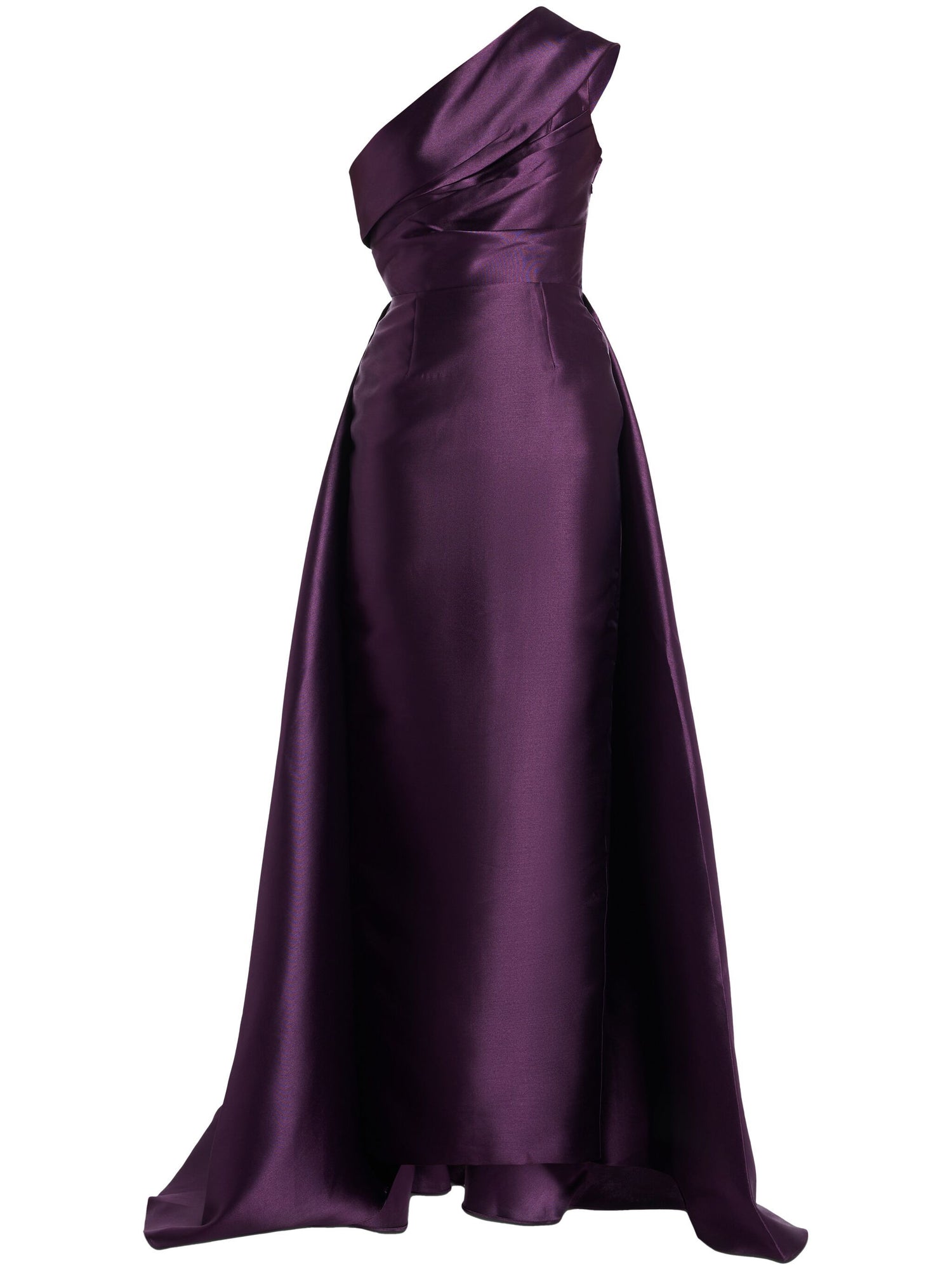 ALBA MAXI DRESS, aubergine