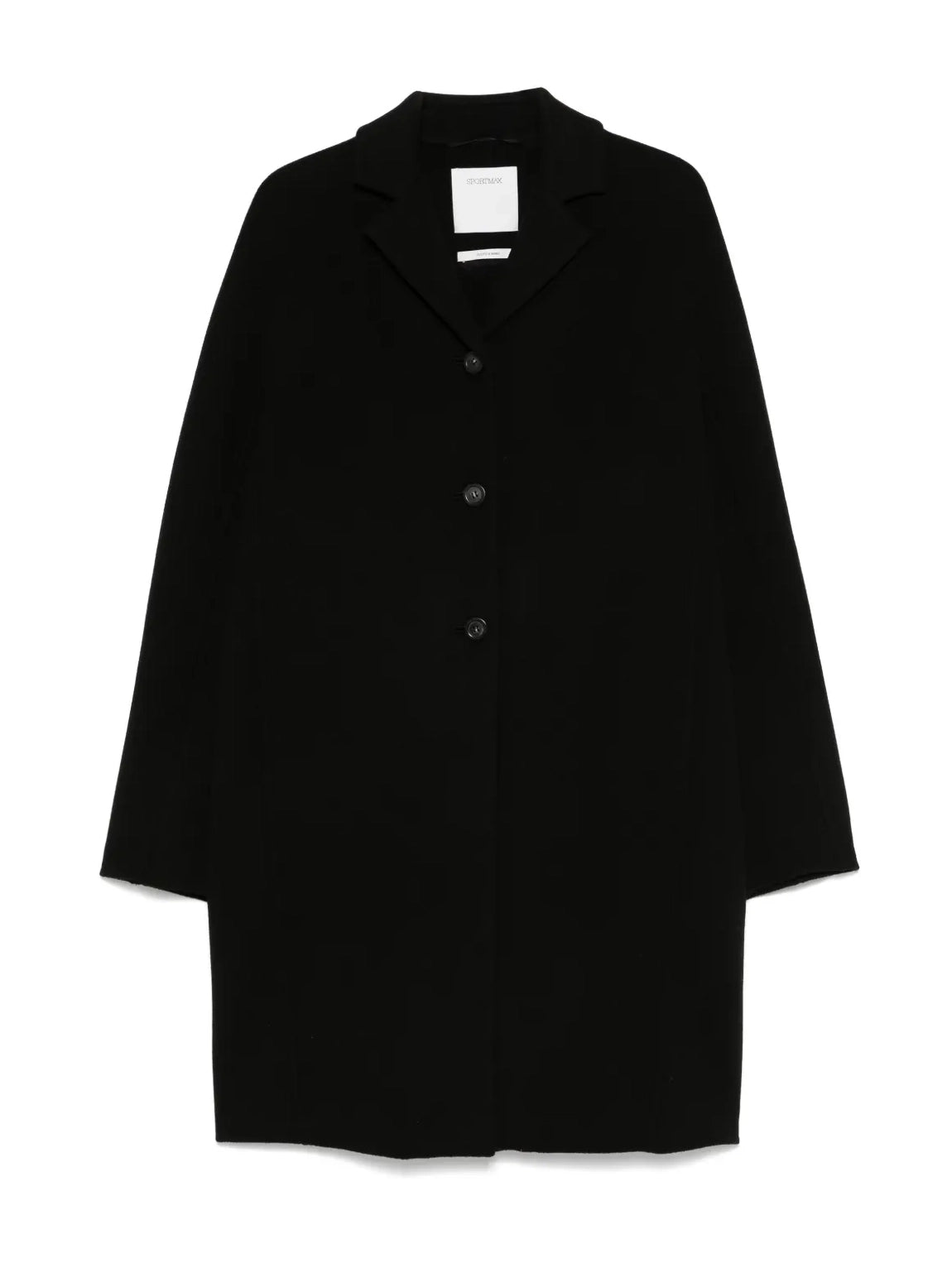 Adria wool coat, black