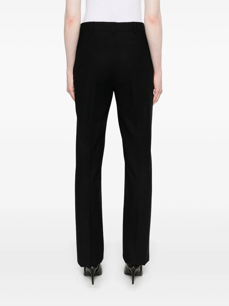 Mora woolen trousers, black