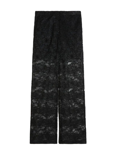 Afoso lace trousers, black