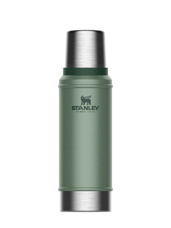 Classic legendary thermos bottle, green (0.75l)