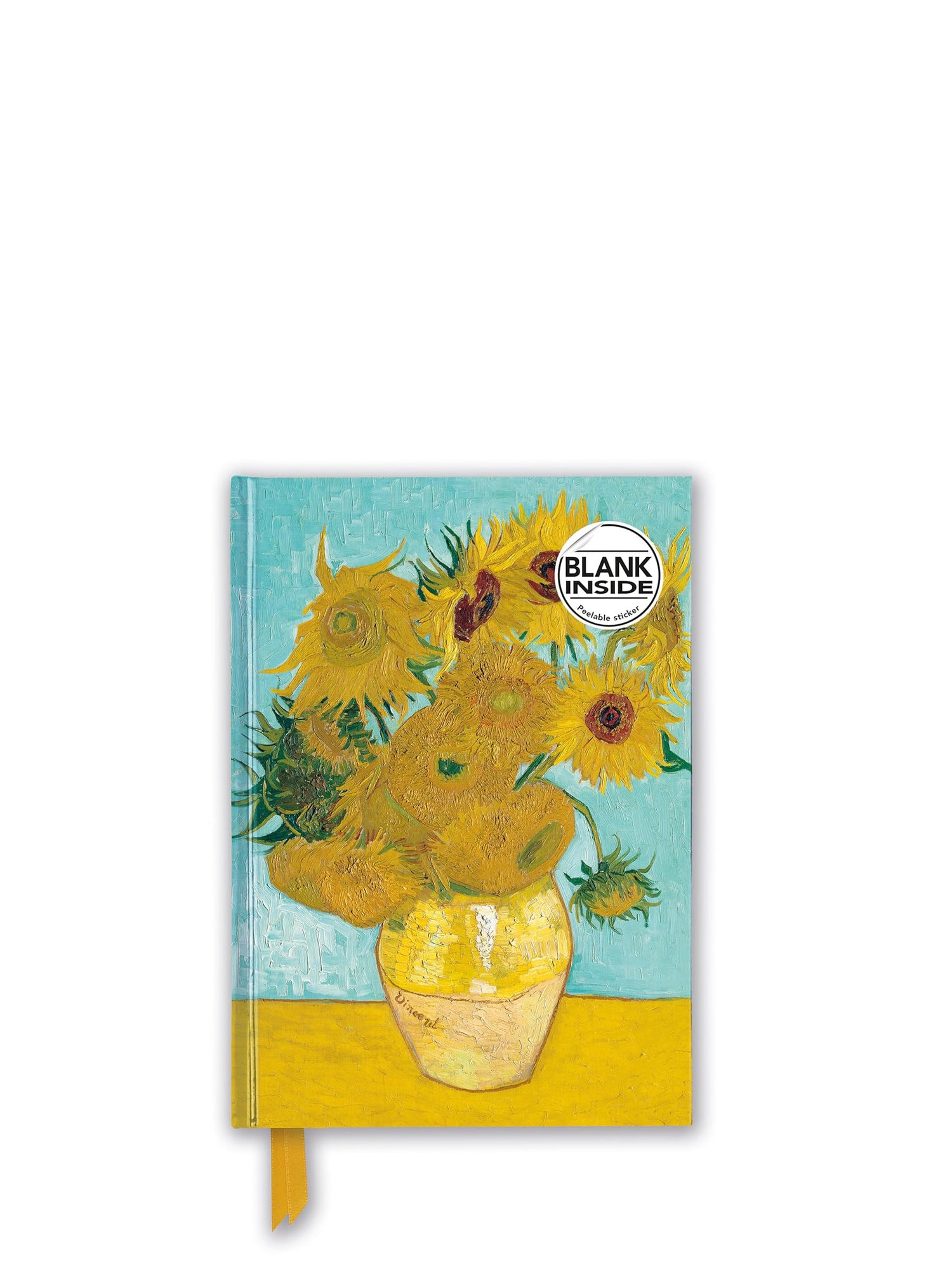 Sunflowers by Vincent van Gogh notebook (blank)