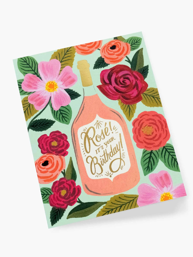Rosé Its Your Birthday, birthday card