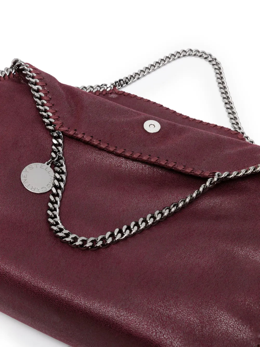 Falabella 3-Chain Bag, plum
