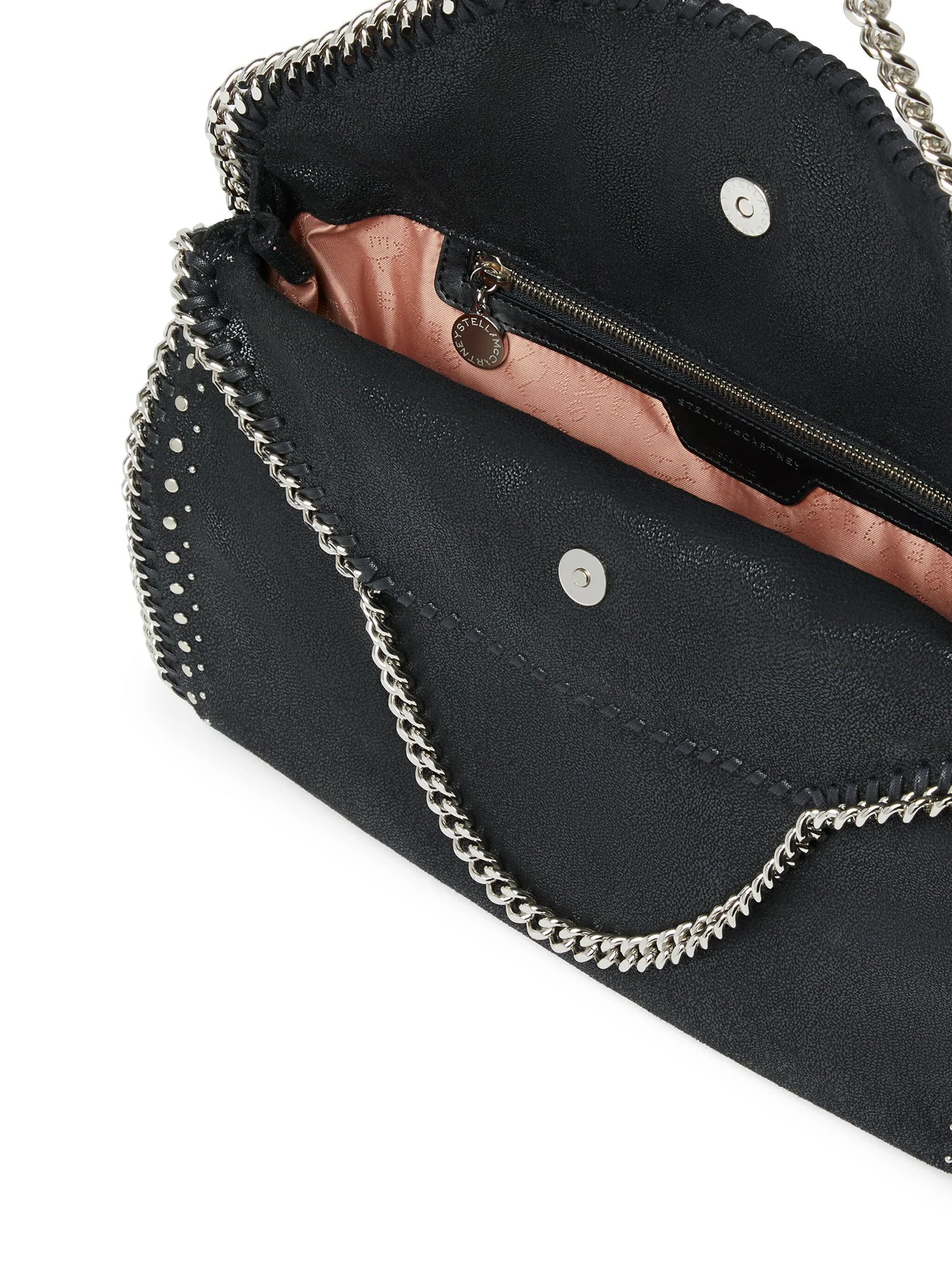 3Chain Falabella Tote Bag, black/studs