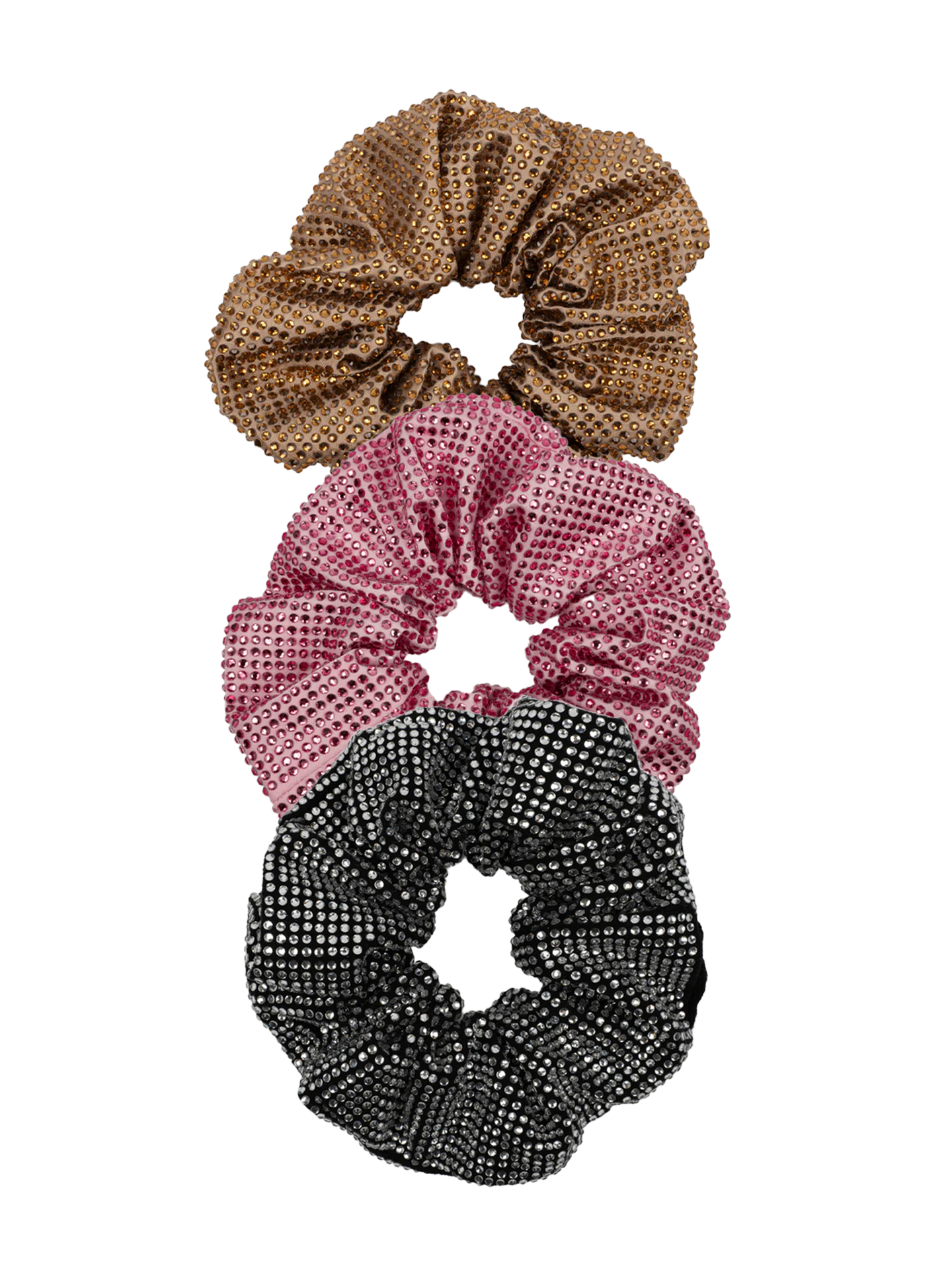 Kelly Crystal Scrunchie, 3 colours