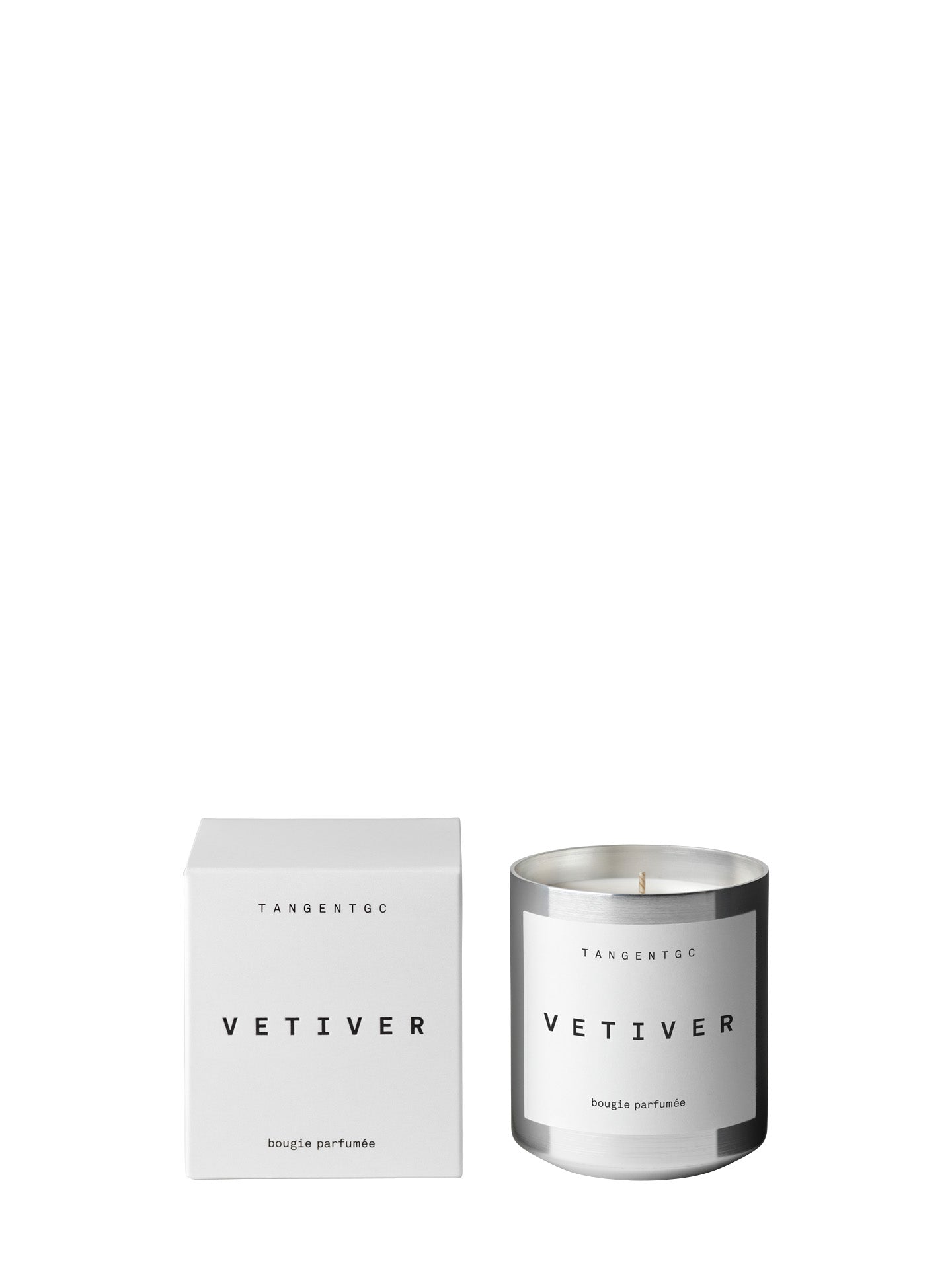 Vetiver scented candle