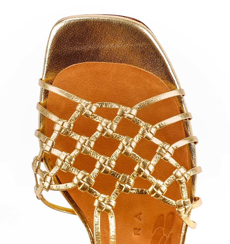 TANTE sandals, gold