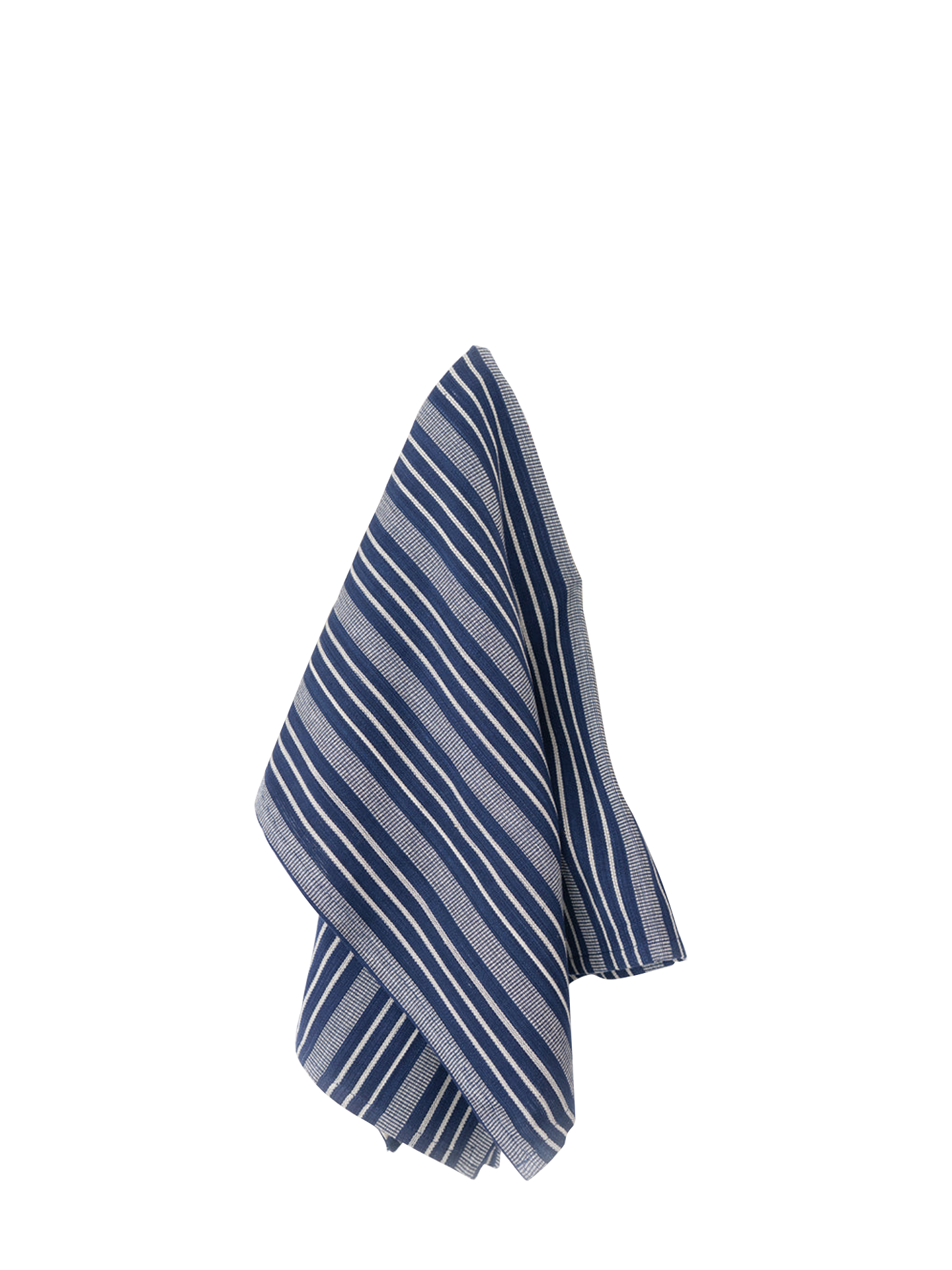 Cotton Kitchen Towel no 5, dark blue