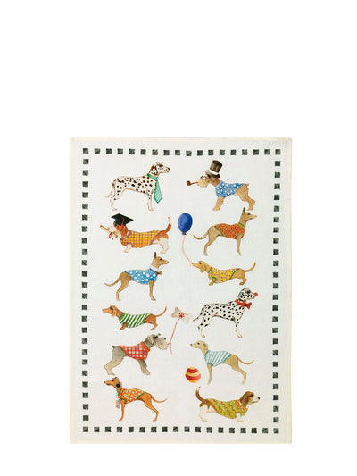 Best friends kitchen towel, dogs