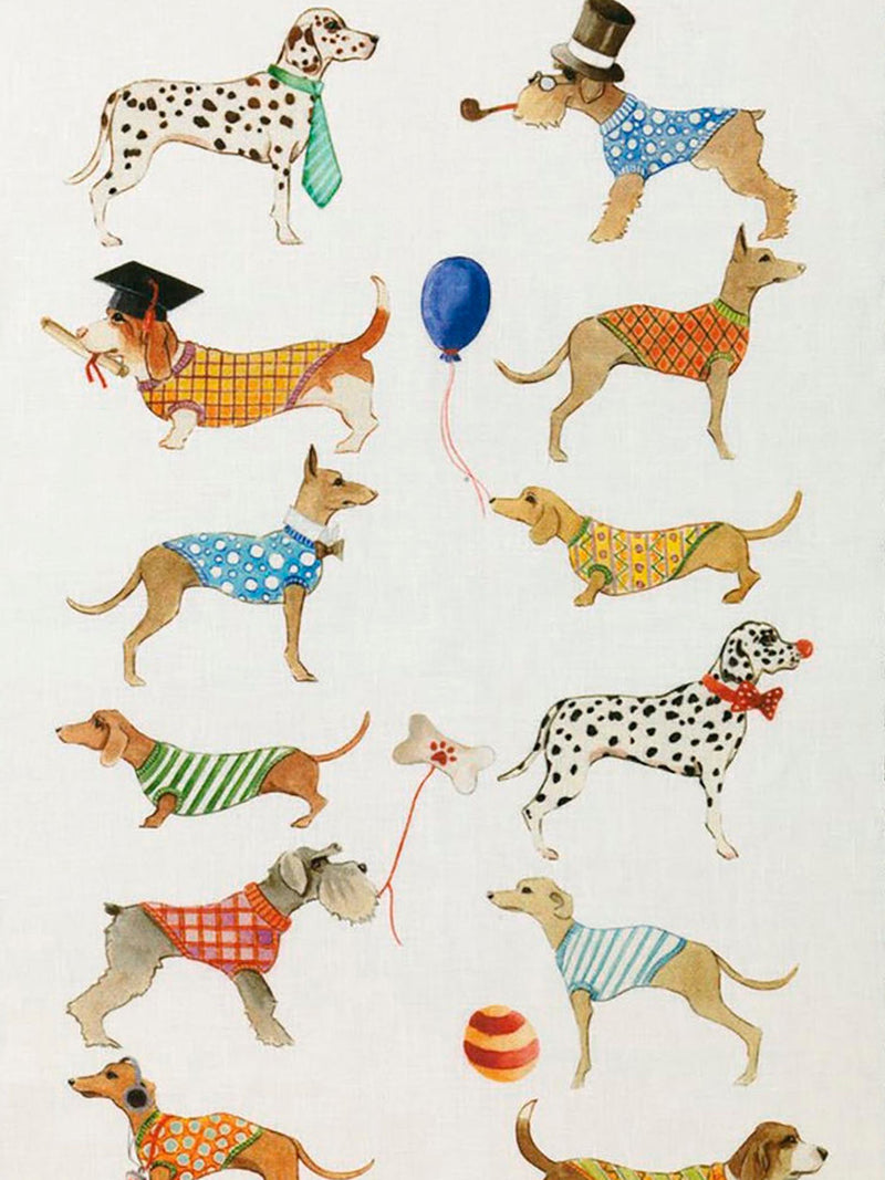 Best friends kitchen towel, dogs