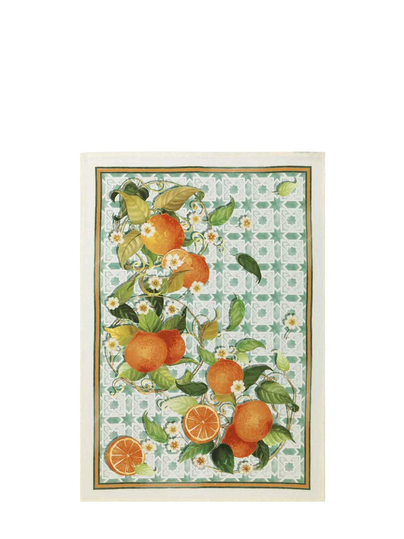 Sevillana orange kitchen towel (50x70cm)