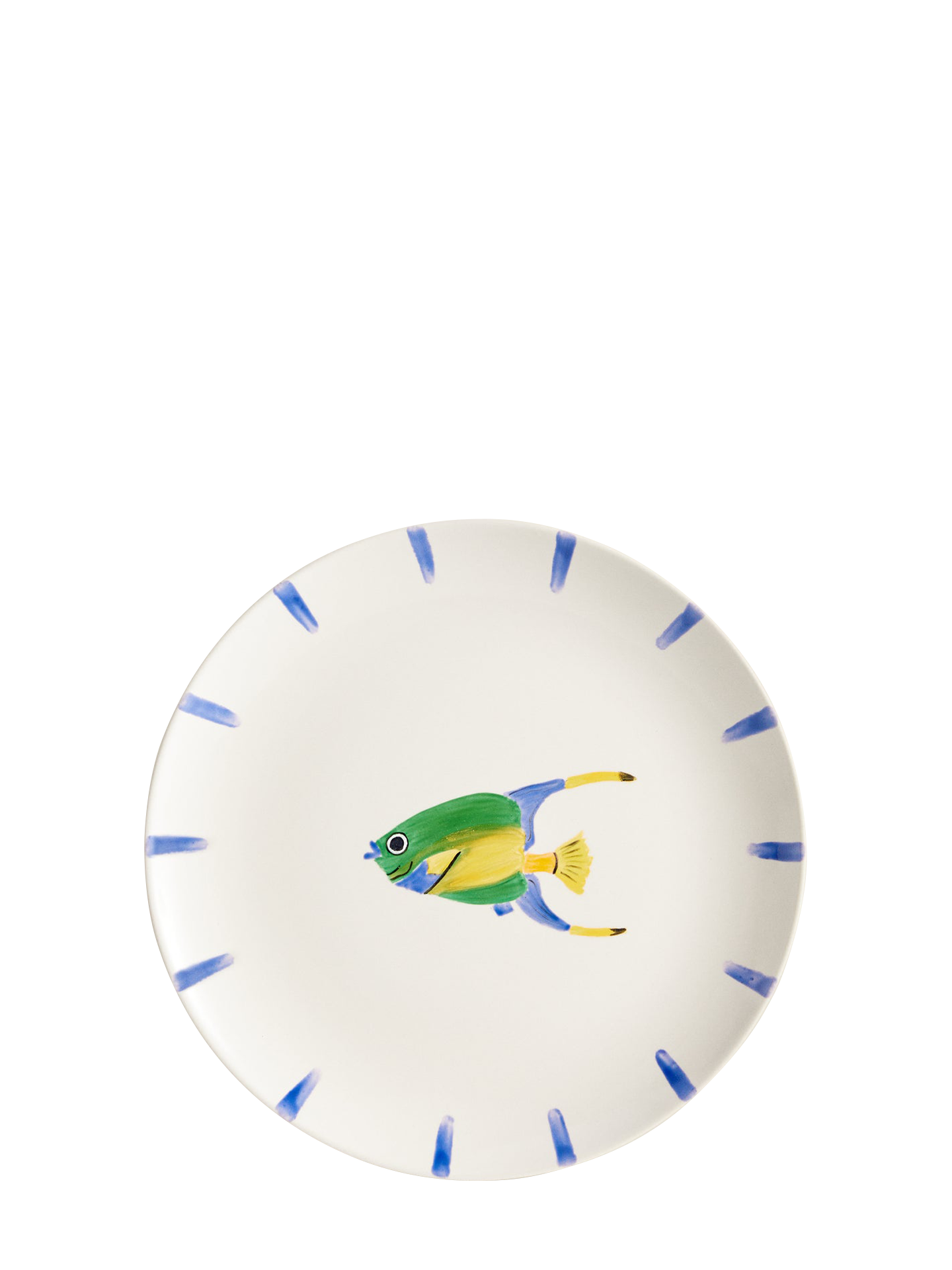 Angelfish dinner plate