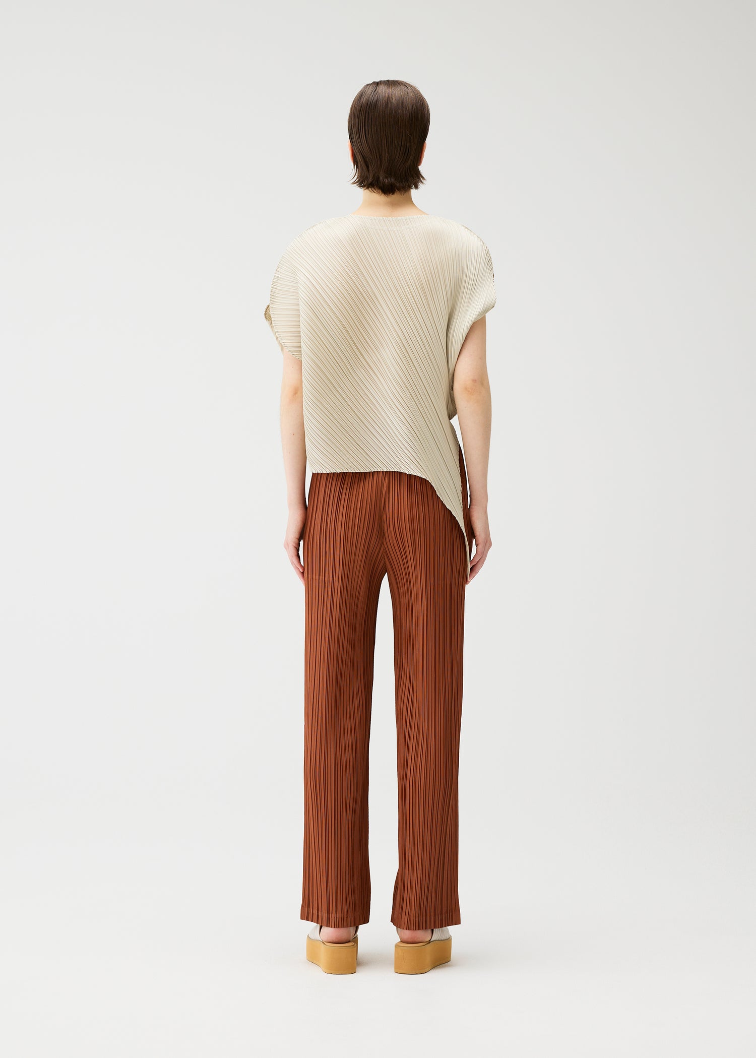 Leaf shirt, greige