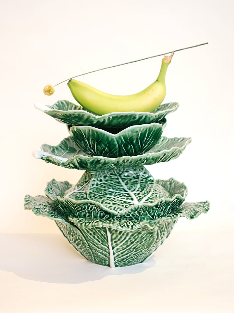 Cabbage Tureen (2L), green