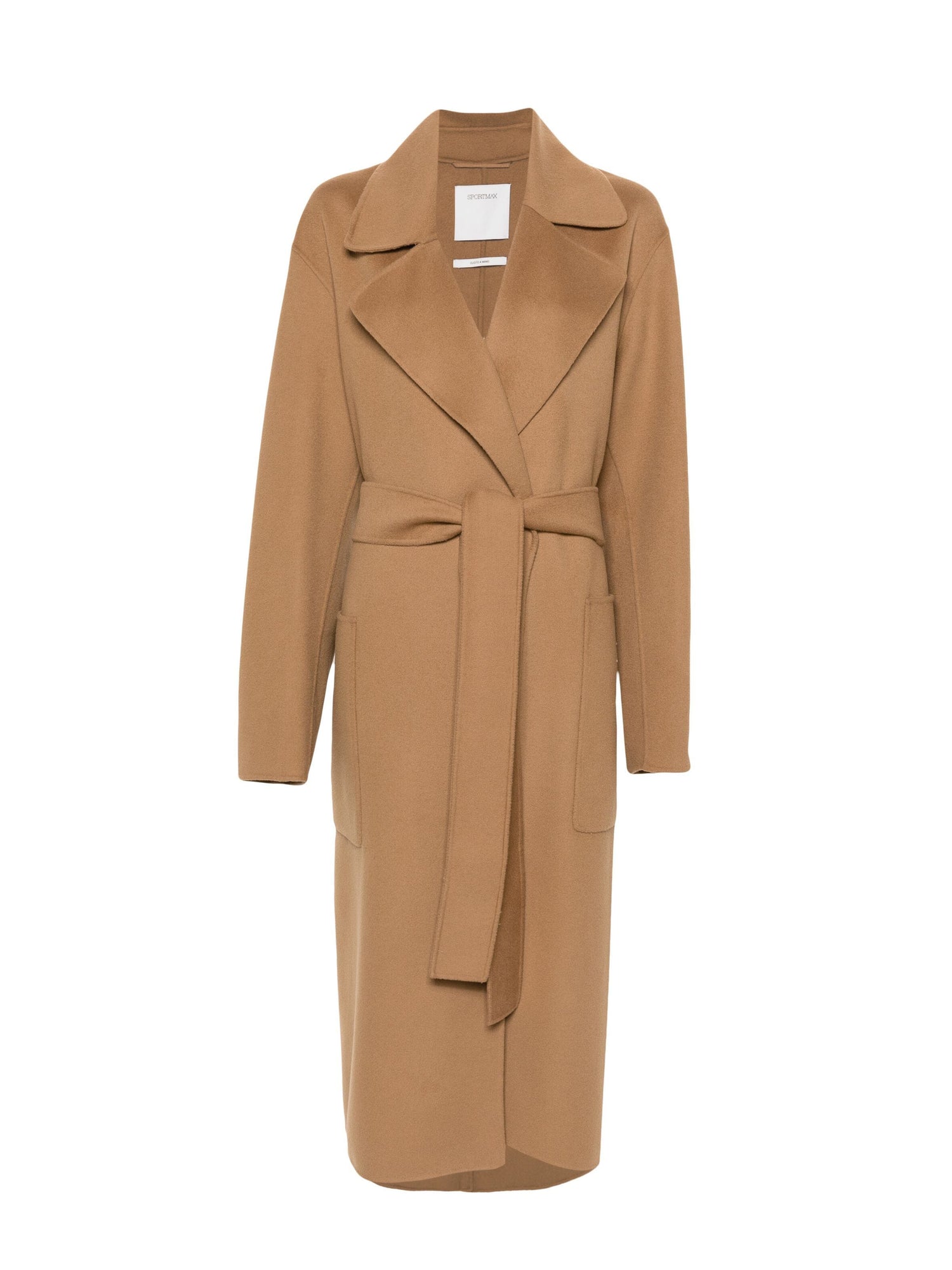 VELENO long wool coat, camel