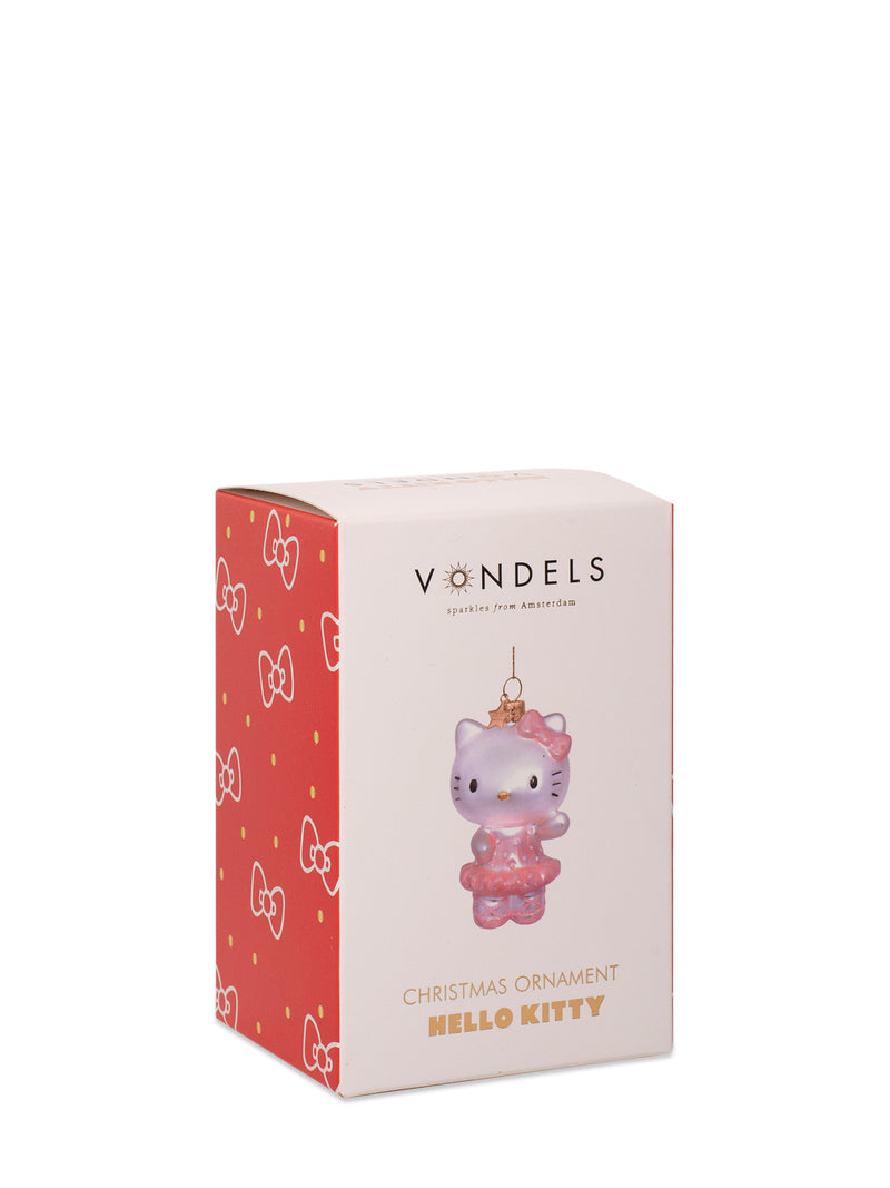 Hello Kitty ballerina glass ornament