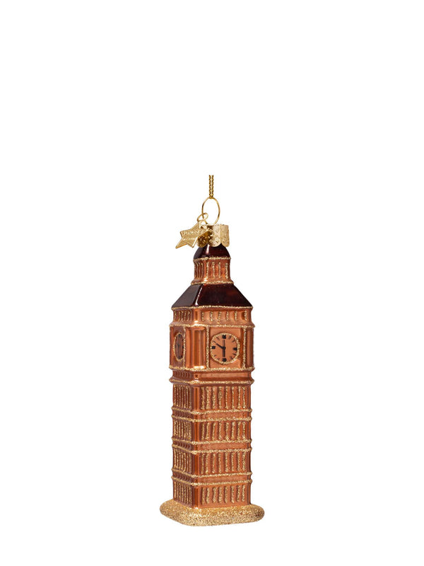 Big Ben glass ornament