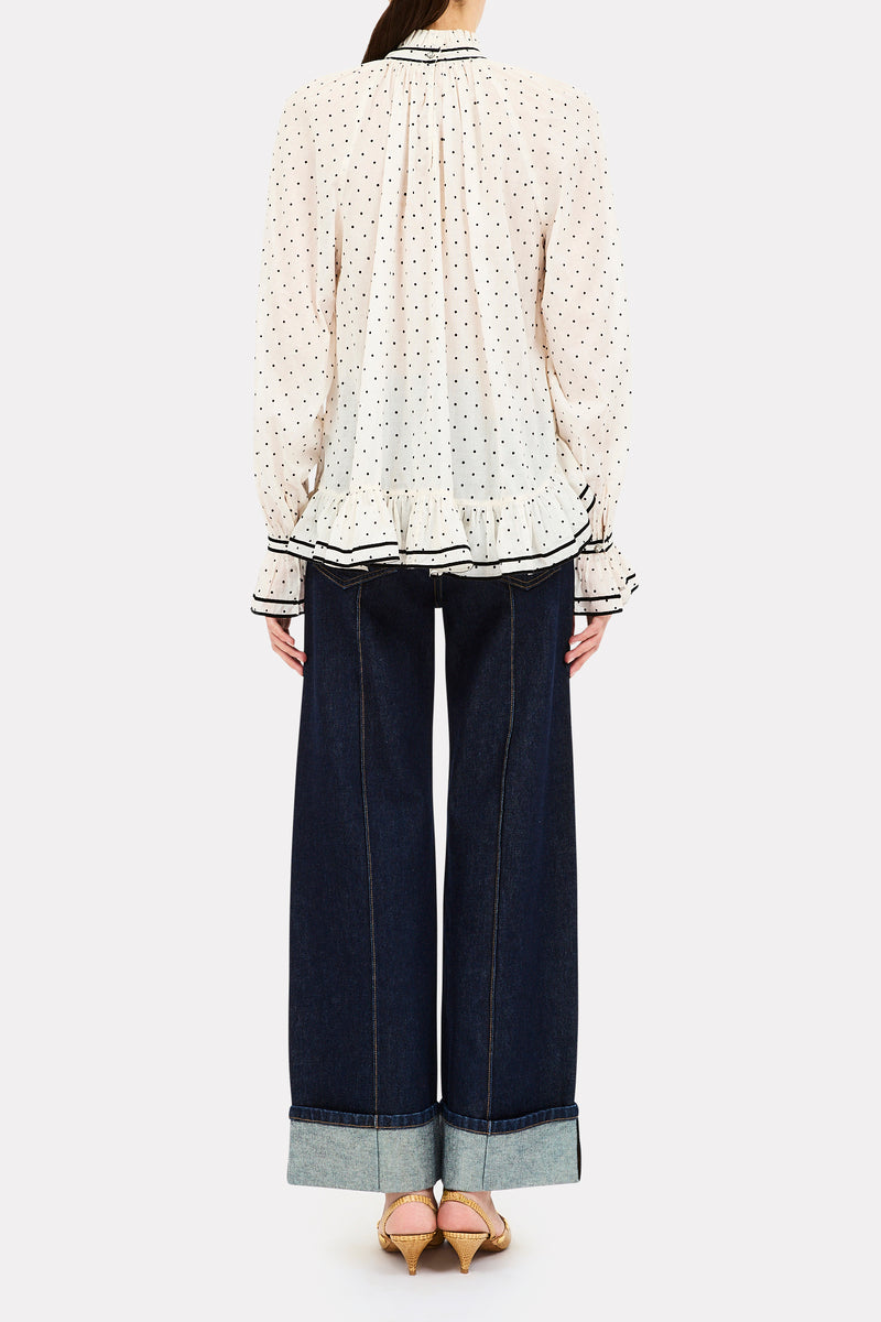 Marcella LS Cotton Blouse