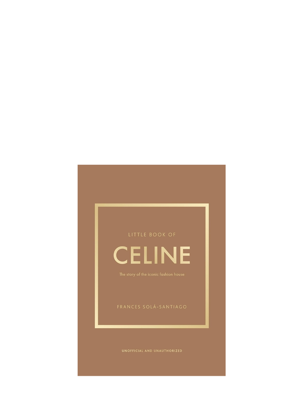 Book cover of 'Little Book of Celine' with gold text on a beige background