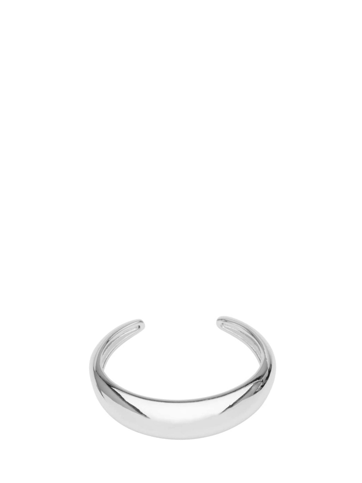 Odessa chunky bracelet, silverplated