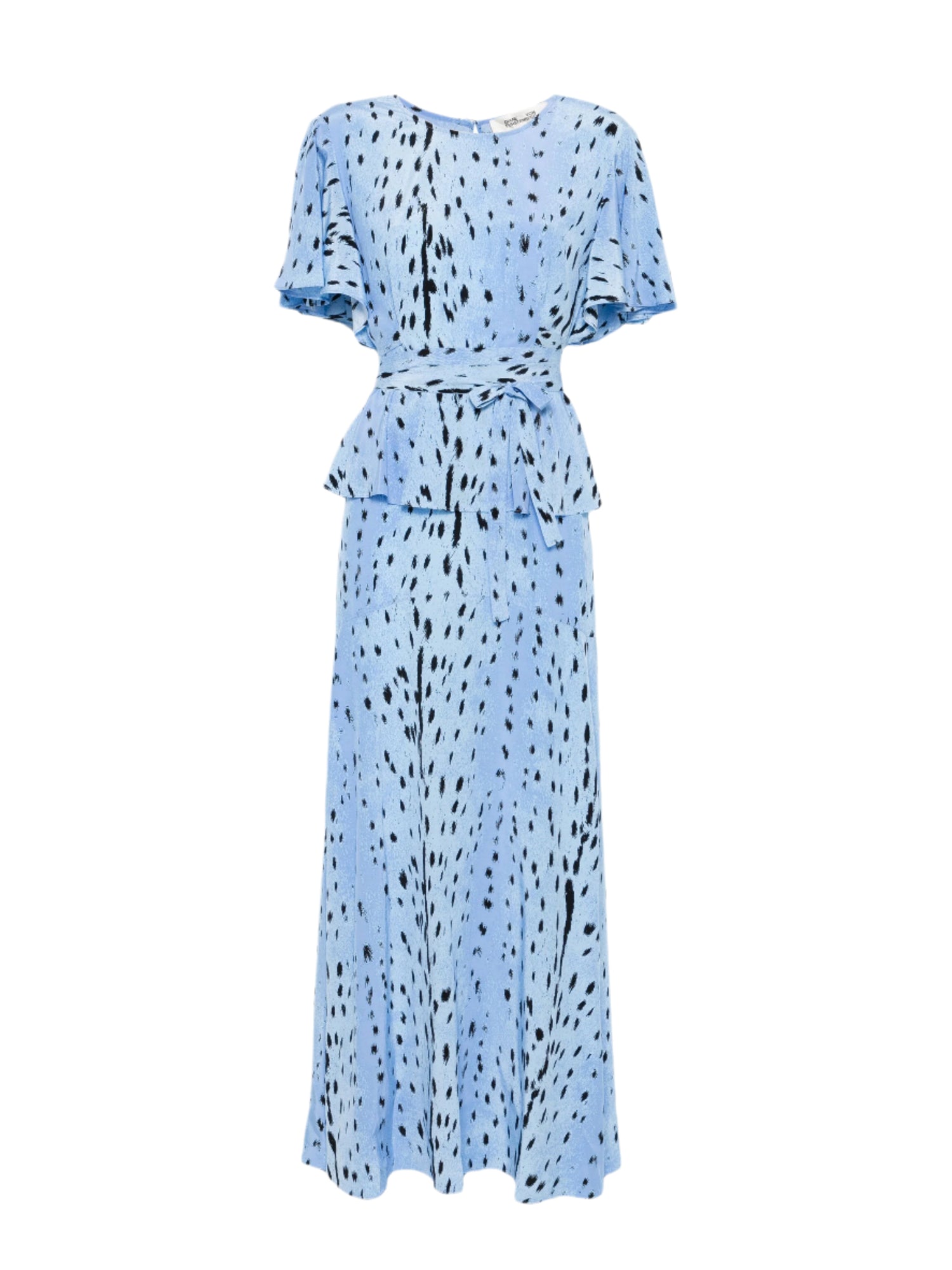 Levana maxi dress, fawn powder blue