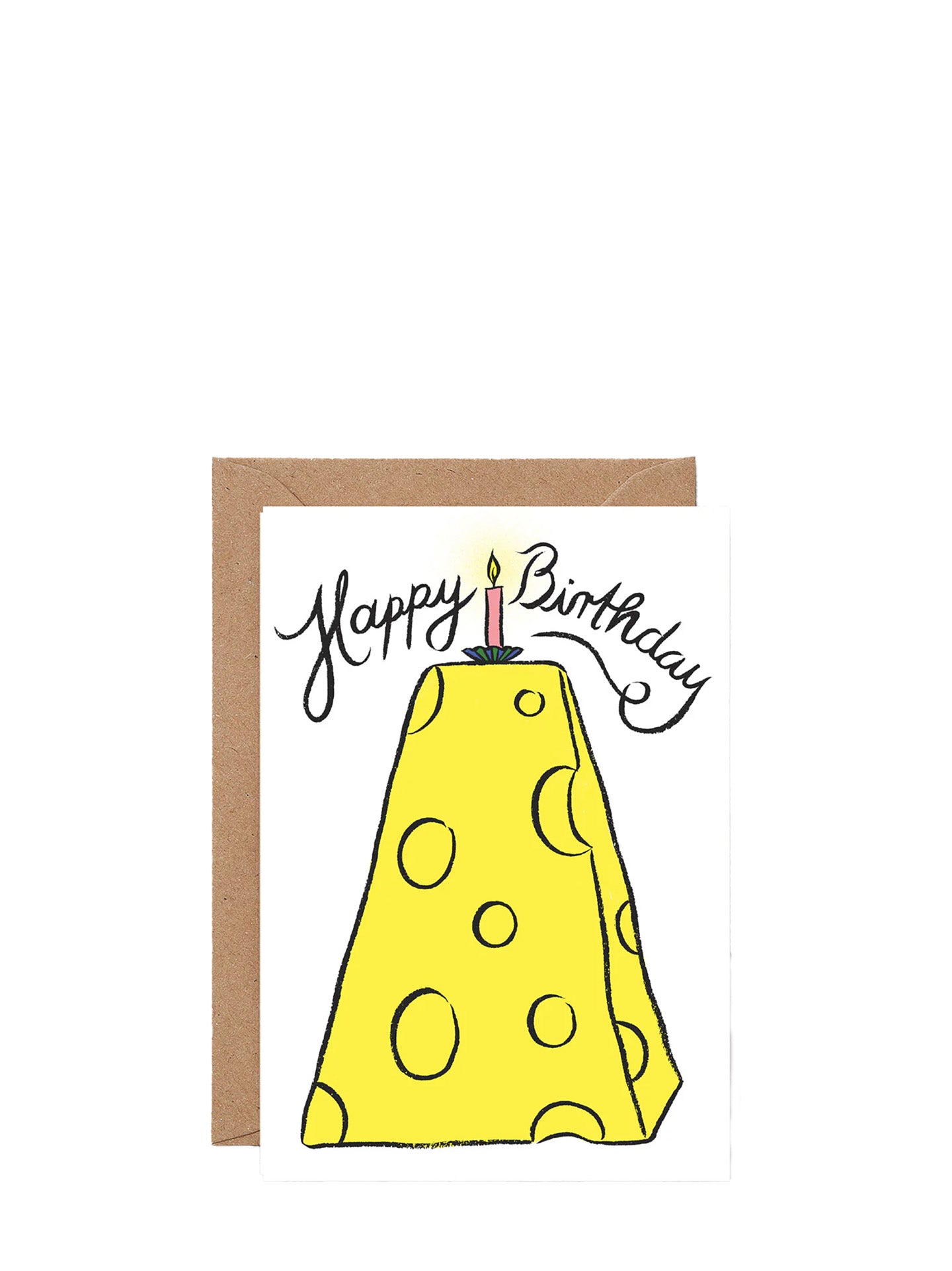 Happy Birthday Cheese Card