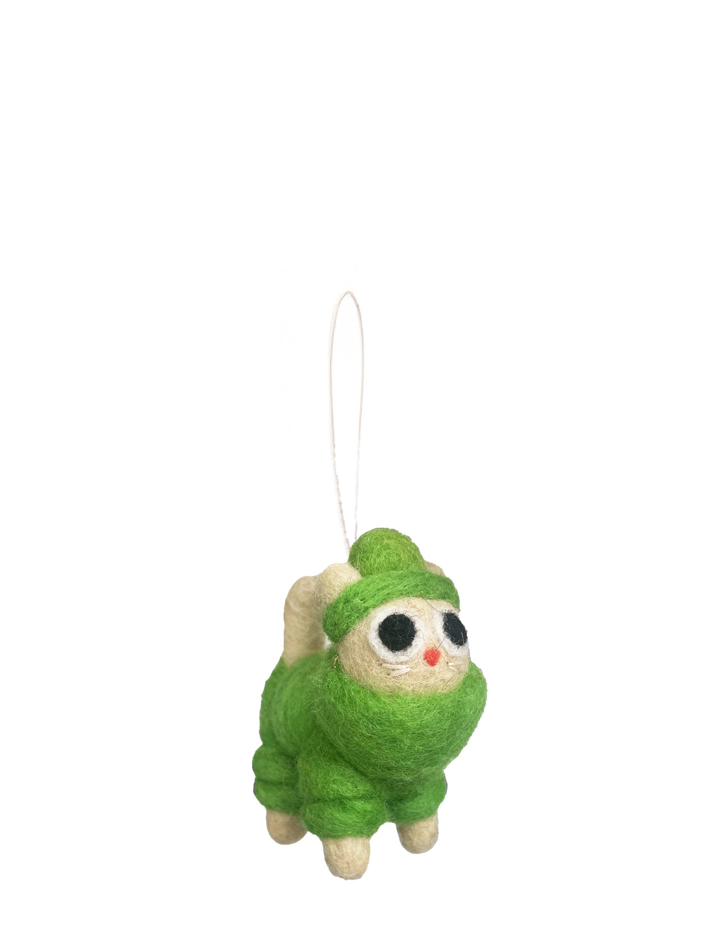 Lee, Cat in Puffa felt ornament