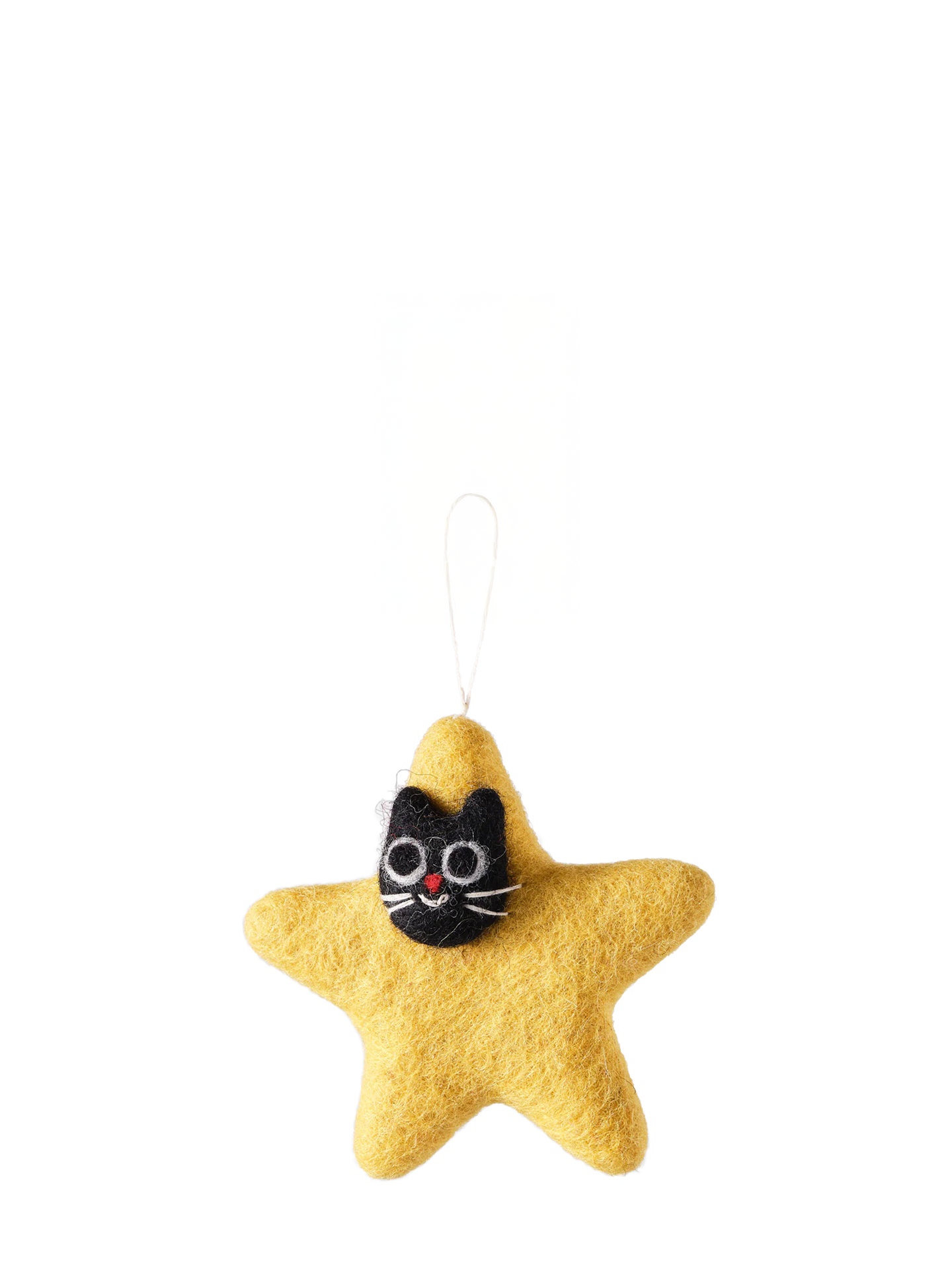 Stella, Cat Star felt ornament