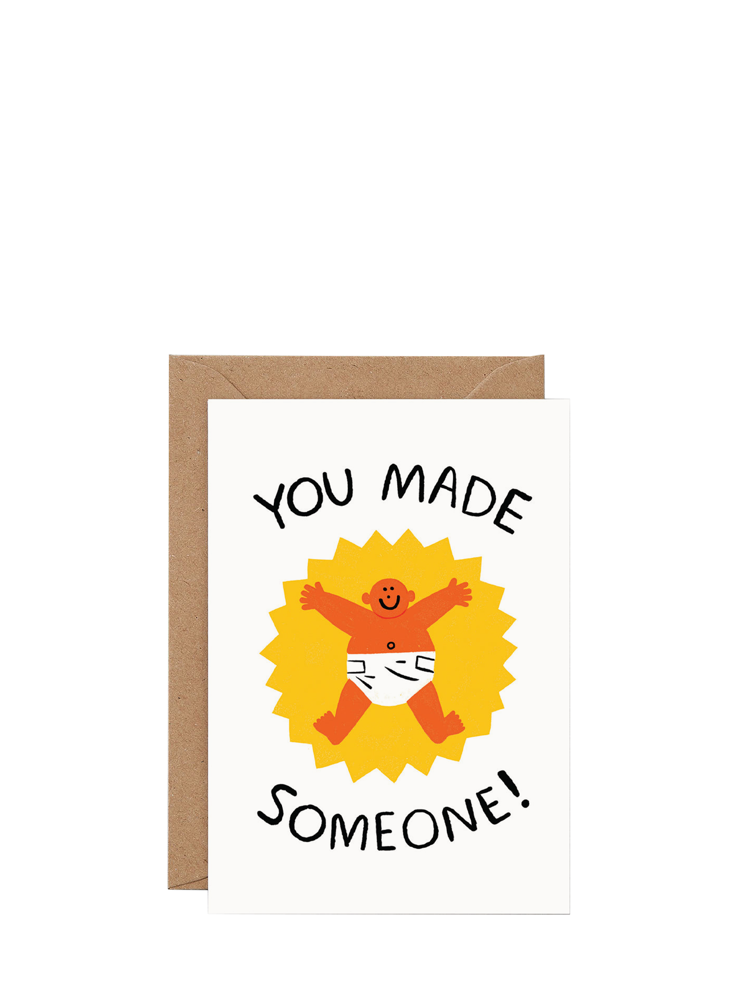 You Made Someone new baby card