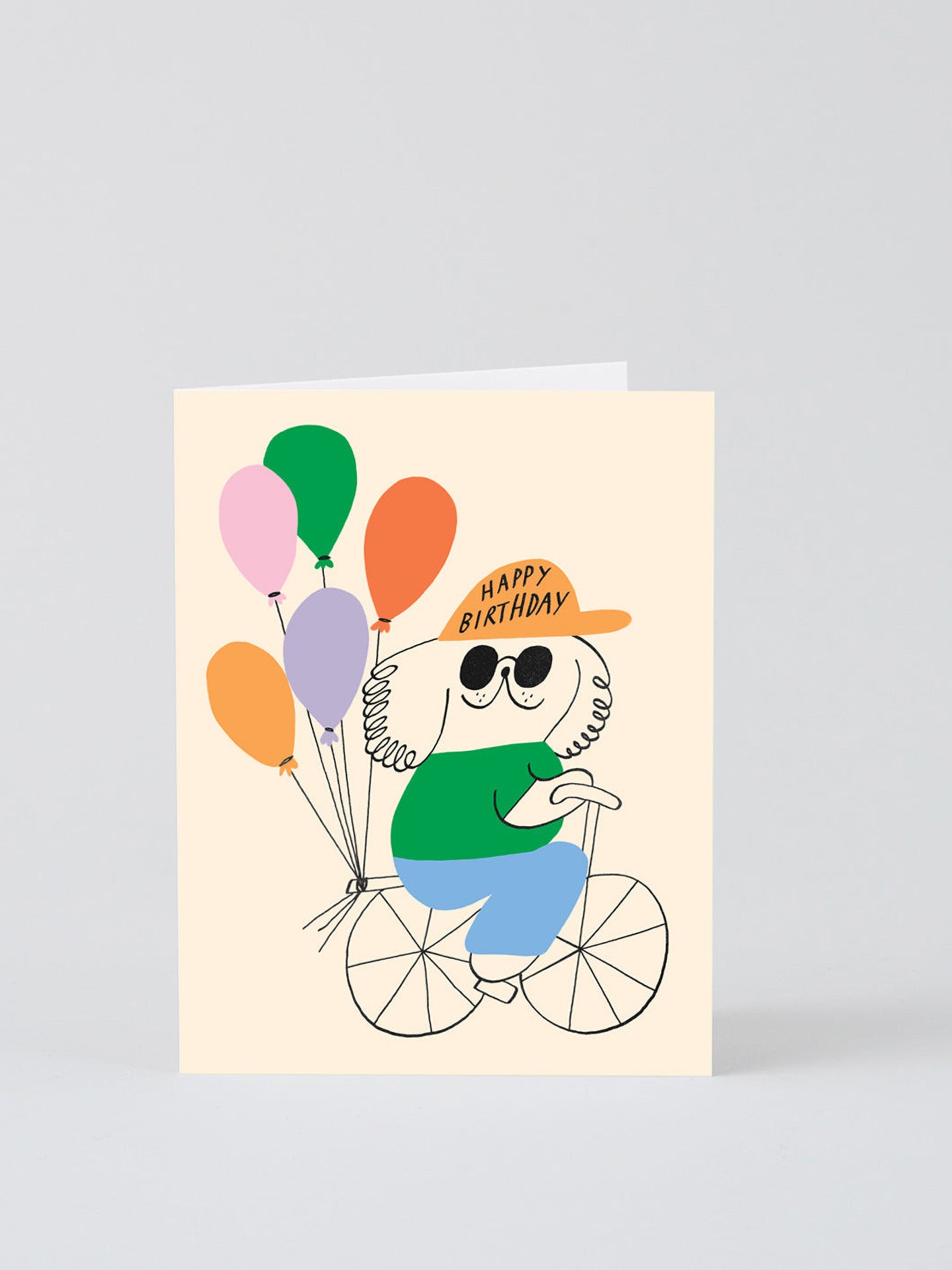 Happy Birthday Cool Dude birthday card