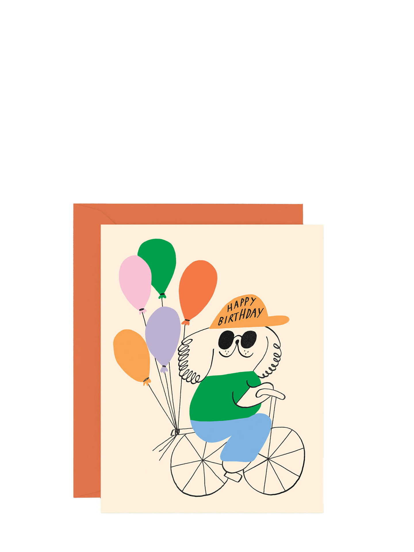 Happy Birthday Cool Dude birthday card